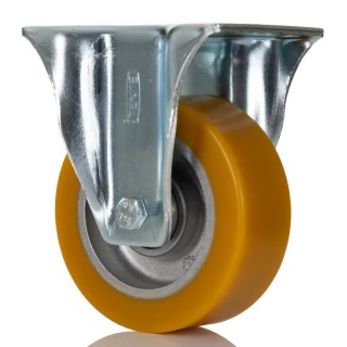 Tente Fixed Castor Wheel Polyurethane 100 mm Wheel Diameter 300 kg Load Capacity 3678ITP100P62