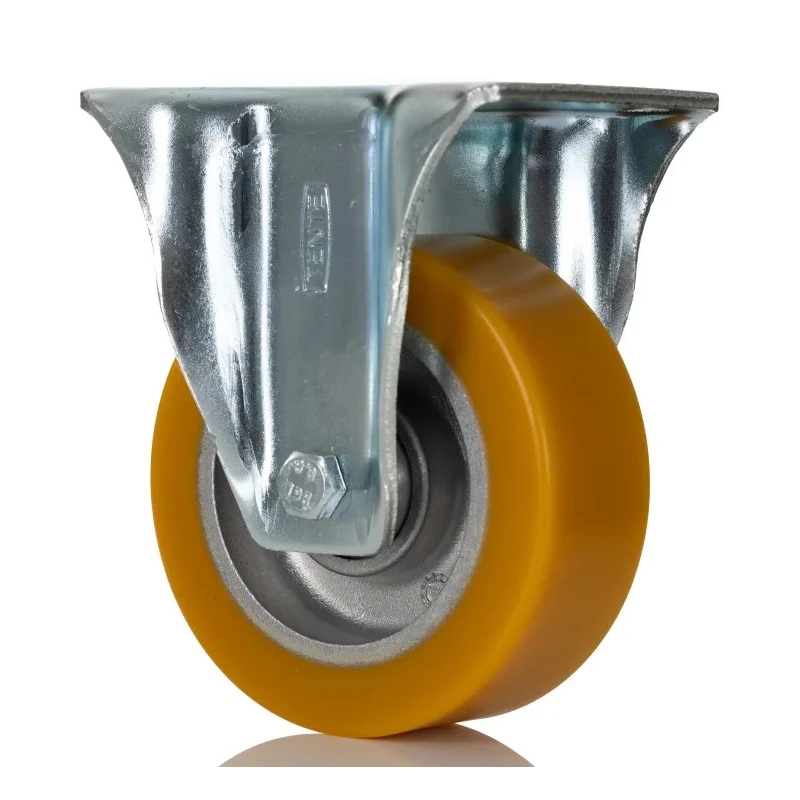 Tente Fixed Castor Wheel Polyurethane 100 mm Wheel Diameter 300 kg Load Capacity 3678ITP100P62