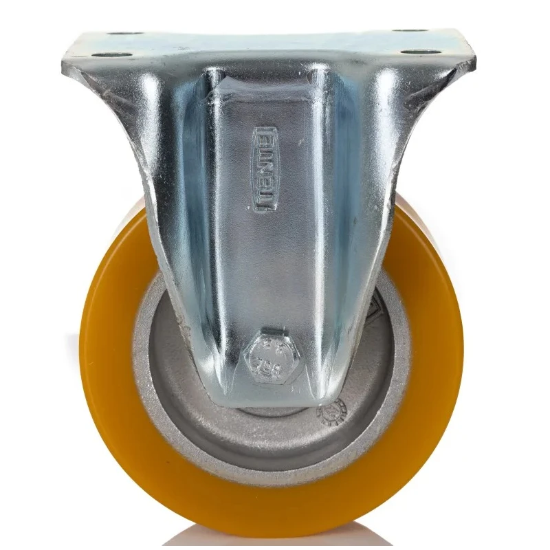 Tente Fixed Castor Wheel Polyurethane 100 mm Wheel Diameter 300 kg Load Capacity 3678ITP100P62