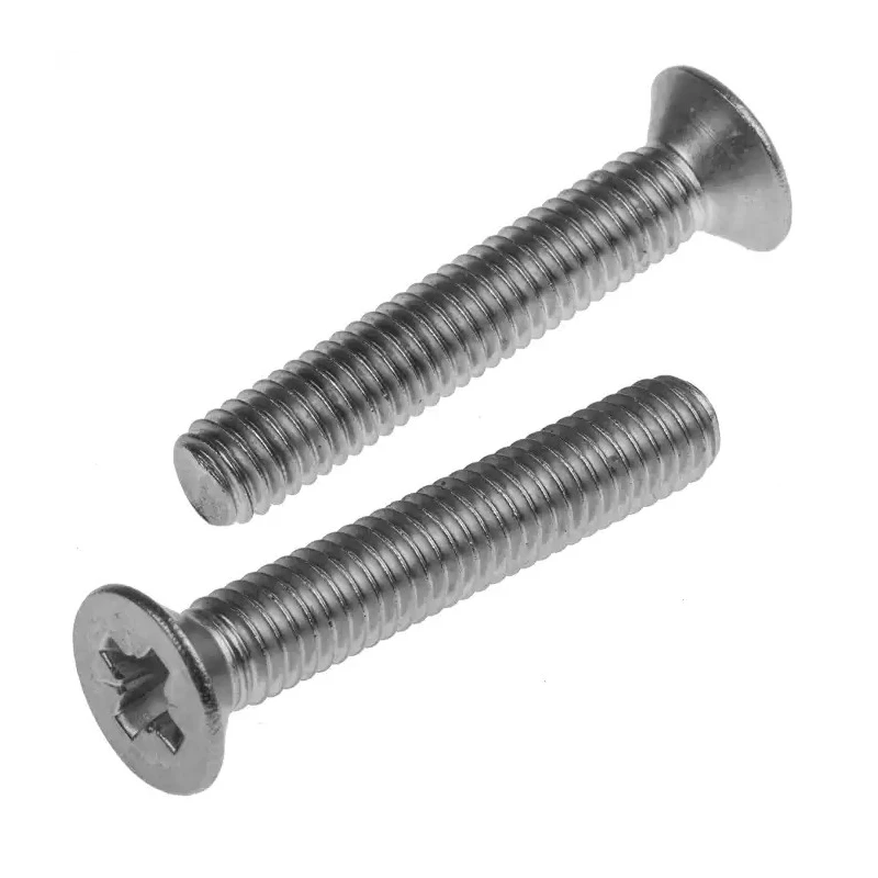 RS PRO Pozidriv Countersunk Stainless Steel Machine Screw M6 35mm Length A2 DIN 965Z 914-1822