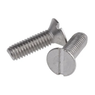 RS PRO Slot Countersunk Stainless Steel Machine Screw M3 x 10mm A4 Grade 914-1866