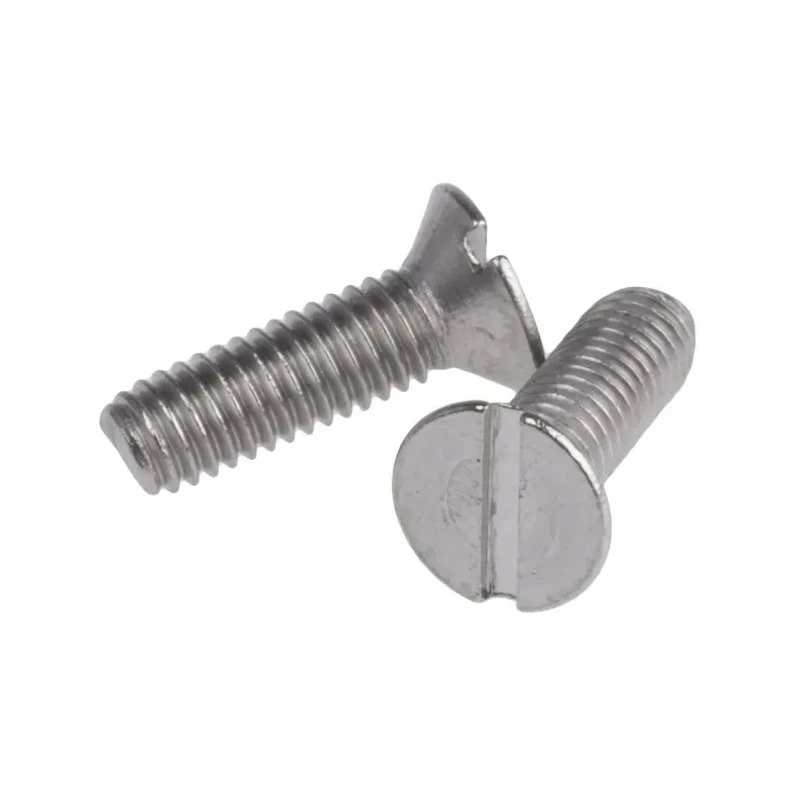 RS PRO Slot Countersunk Stainless Steel Machine Screw M3 x 10mm A4 Grade 914-1866