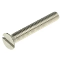 RS PRO Slot Countersunk Stainless Steel Machine Screw M5 40mm Length 914-1888