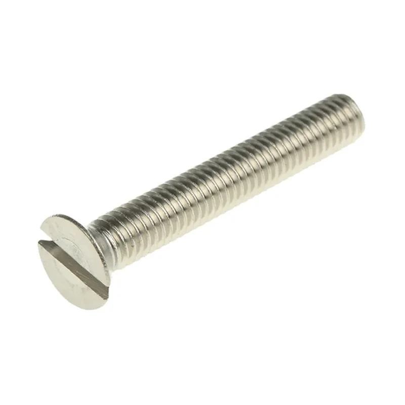 RS PRO Slot Countersunk Stainless Steel Machine Screw M5 40mm Length 914-1888