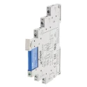 Relpol Interface Relay with PIR6W Series 24V ac/dc Coil, SPDT Contact, DIN Rail Mount, 1.2A Current 