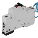 ABB Residual Current Circuit Breaker with Overload Protection 6A Current Rating 2CSR255051R1064 DSE201 C6 AC30 - N Blue