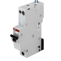 ABB Residual Current Circuit Breaker with Overload Protection 6A Current Rating 2CSR255051R1064 DSE201 C6 AC30 - N Blue