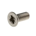 RS PRO Pozidriv Countersunk Stainless Steel Machine Screw 10 mm M4 914-1949