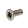 RS PRO Pozidriv Countersunk Stainless Steel Machine Screw 10 mm M4 914-1949