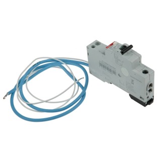 ABB Residual Current Circuit Breaker with Overload Protection 10A Current Rating 2CSR255051R1104 DSE201 C10 AC30 - N Blue