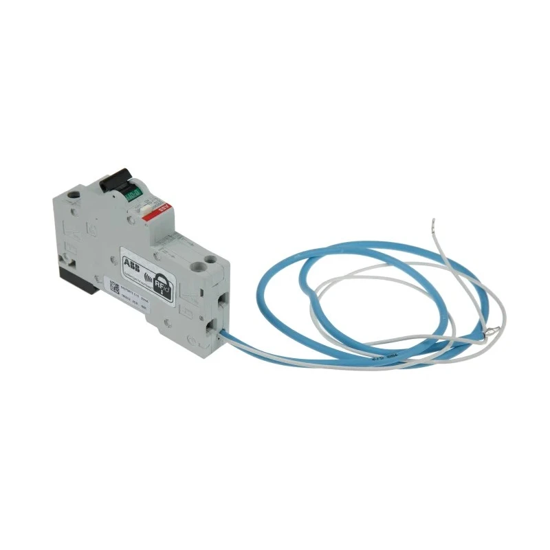 ABB Residual Current Circuit Breaker with Overload Protection 10A Current Rating 2CSR255051R1104 DSE201 C10 AC30 - N Blue