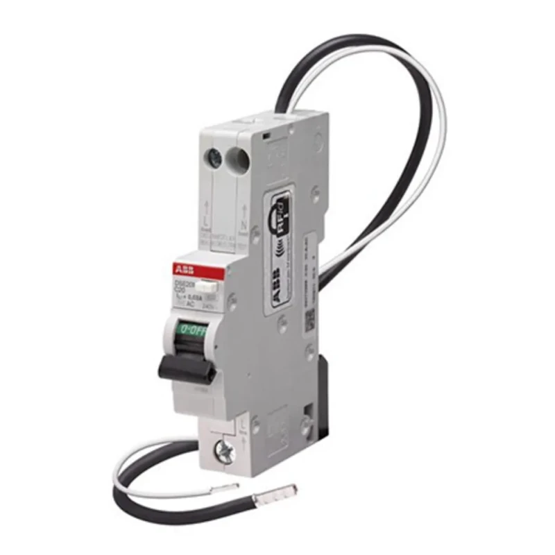 ABB Residual Current Circuit Breaker with Overload Protection 20A 240V AC Type C 2CSR255051R1204 DSE201 C20 AC30 - N Blue