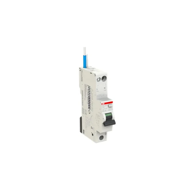 ABB Residual Current Circuit Breaker with Overload Protection 20A 240V AC Type C 2CSR255051R1204 DSE201 C20 AC30 - N Blue