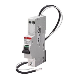 ABB Residual Current Circuit Breaker with Overload Protection 20A 1-Pole 30mA Trip 2CSR255051R1205 DSE201 B20 AC30 - N Blue