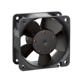 ebm-papst 600 N Series Axial Fan 12V DC 1.8 W Power 43 m³/h Air Flow IP68 Rated Ball Bearing 60mm x 25.4mm x 25.4mm IP68 