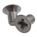 RS PRO Pozidriv Countersunk Stainless Steel Machine Screw M6 10 mm A4 Marine Grade 914-1955