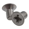 RS PRO Pozidriv Countersunk Stainless Steel Machine Screw M6 10 mm A4 Marine Grade 914-1955