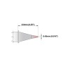 Thermaltronics 0.4 mm Straight Conical 8.9 mm Soldering Iron Tip M8CP302