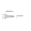 Thermaltronics 1 mm Straight Chisel 9 mm Soldering Iron Tip for use with MX-500, MX-5000, TMT-9000S-2, TMT-9000S-1 M6CH178