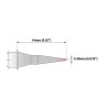 Thermaltronics 0.4 mm Straight Conical 14 mm Soldering Iron Tip PM75C300