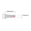 Thermaltronics 1.78 mm Straight Chisel 10 mm Soldering Iron Tip PM75CH176