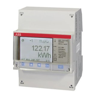 ABB 1 Phase Electromechanical LCD Energy Meter Series A 1-999999 Pulse Output 2CMA170500R1000 A41 112-100