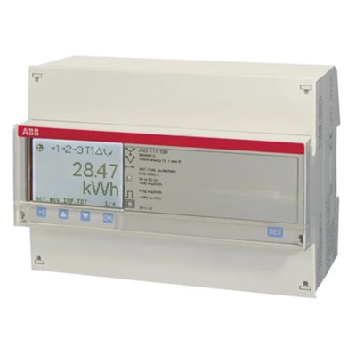 ABB 3 Phase Electromechanical LCD Energy Meter 2CMA170520R1000 A43 111-100