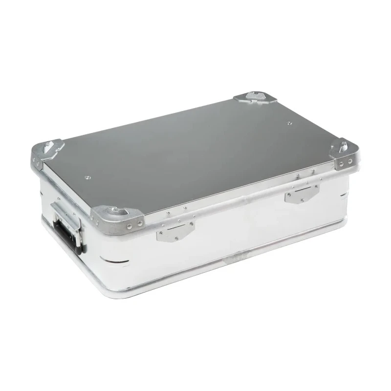 RS PRO Metal Waterproof Watertight Aluminium Transit Case 580 mm x 385 mm x 180 mm 914-4121