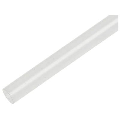 HellermannTyton Halogen Free Heat Shrink Tubing Clear 25.4 mm Sleeve Diameter x 50 m Length 2:1 Ratio TF24