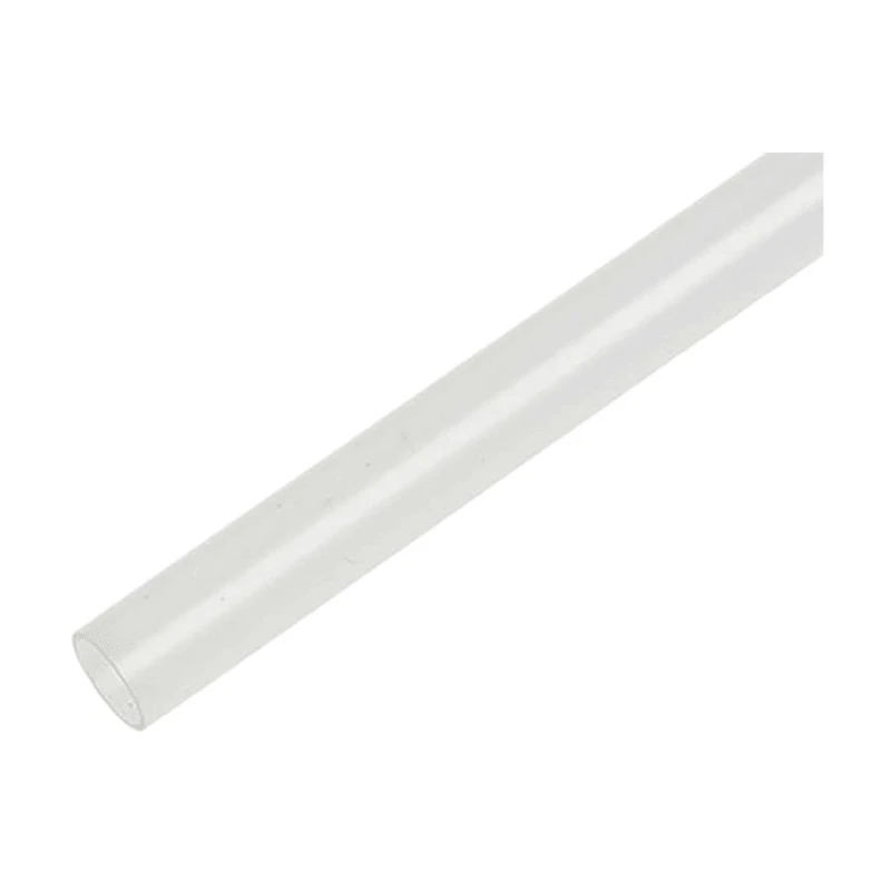 HellermannTyton Halogen Free Heat Shrink Tubing Clear 25.4 mm Sleeve Diameter x 50 m Length 2:1 Ratio TF24