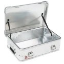 RS PRO Metal Waterproof Watertight Aluminium Transit Case 580 mm x 385 mm x 180 mm 914-4121
