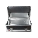 RS PRO Metal Waterproof Watertight Aluminium Transit Case 580 mm x 385 mm x 180 mm 914-4121