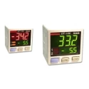 Panasonic DP-101 Series Digital Pressure Sensor, NPN/PNP Output, Gauge Reading, -1 bar to 10 bar, 12V-24V dc DP-101A-E-P