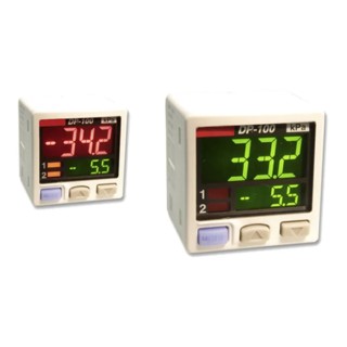 Panasonic DP-101 Series Digital Pressure Sensor, NPN/PNP Output, Gauge Reading, -1 bar to 10 bar, 12V-24V dc DP-101A-E-P