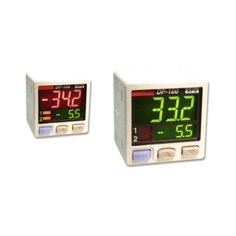 Panasonic DP-101 Series Digital Pressure Sensor, NPN/PNP Output, Gauge Reading, -1 bar to 10 bar, 12V-24V dc DP-101A-E-P