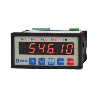 Simex LED Digital Panel Multifunction Meter for Voltage and Current 43 mm x 90.5 mm SRP-946-1841-1-4-001
