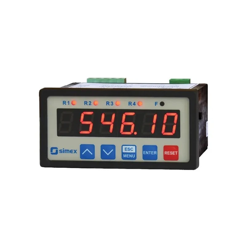 Simex LED Digital Panel Multifunction Meter for Voltage and Current 43 mm x 90.5 mm SRP-946-1841-1-4-001