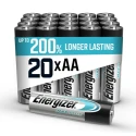 Energizer Energizer MAX PLUS Alkaline Zinc Manganese Dioxide AA Battery 1.5 V 2.5Ah 20 Pack 7638900423372