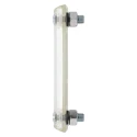 Elesa Liquid Level Indicator with M12 Metric Connection Thread, Polymer Housing, Scale Length 203mm, Max Temp 80°C 11362