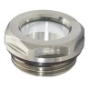 Elesa Liquid Level Indicator 303 Stainless Steel Housing Fluorelastomer Seal G, Metric Thread GN.37468