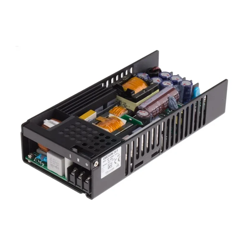 TDK-Lambda Industrial Switching Power Supply 24V DC Output, 352.8W Power, Rack Mount, Model CUS350M-24/F