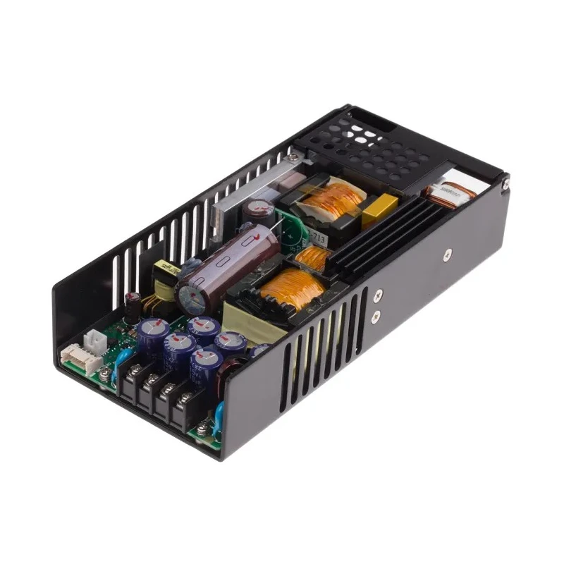 TDK-Lambda Industrial Switching Power Supply 24V DC Output, 352.8W Power, Rack Mount, Model CUS350M-24/F