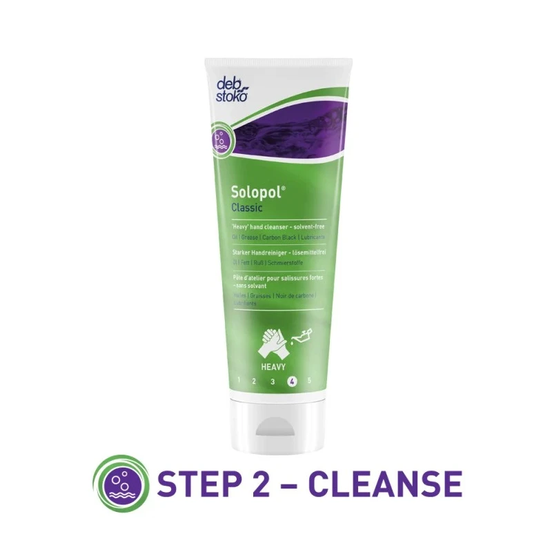 SCJ Professional Aloe Vera Solopol Classic Hand Cleaner 250 ml Tube SOL250MLRS