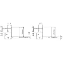 Durakool Power Relay, 12V dc Coil, 60A Switching Current, SPDT DG85C-7011-76-1012-DR