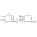 Durakool Power Relay 24V dc Coil 60A Switching Current SPDT DG85F-7011-36-1024