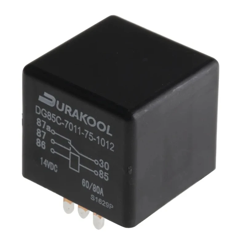 Durakool PCB Power Relay 12V dc Coil 80A Switching Current SPDT DG85C-7011-75-1012