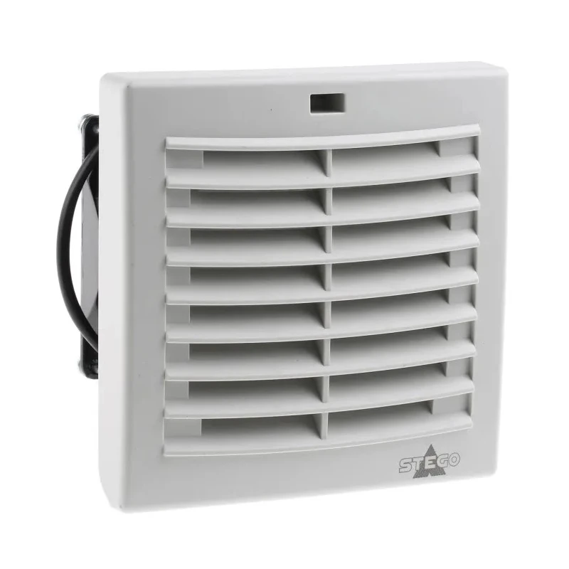STEGO Filter Fan Plus FPI Series Filter Fan 230V AC 12W 13 m³/h Filtered Airflow IP54 120 mm x 120 mm IP54