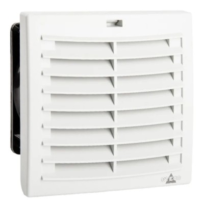 STEGO Filter Fan Plus FPI Series Synthetic Fibre Filter Plastic Frame Fan Filter for 124 x 124 mm Fans 11871.0-00