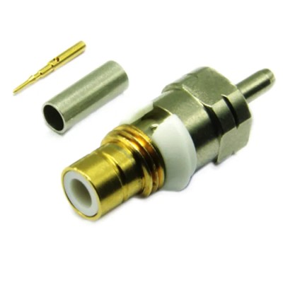 Interface Connectors Coaxial Connector Cable Male Type 43, 75 Ω, Straight Body Crimp 310-831-TNG RG179