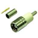 Interface Connectors 2100 Series Coaxial Connector Cable Female Type 43, 75 Ω, Straight Body Crimp 310-824-TNG BT3002